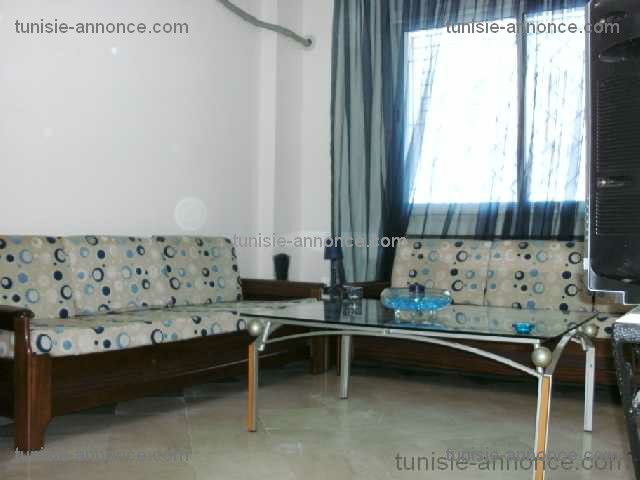 La Marsa Marsa Erriadh Location vacances Appart. 2 pices Grand luxueux s1 meubl trs moderne  bas prix