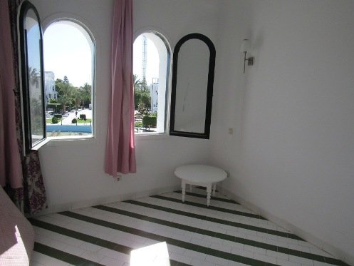 Hammam Sousse El Kantaoui Vente Appart. 2 pices Vue sur la fontaine des maisons de jardin