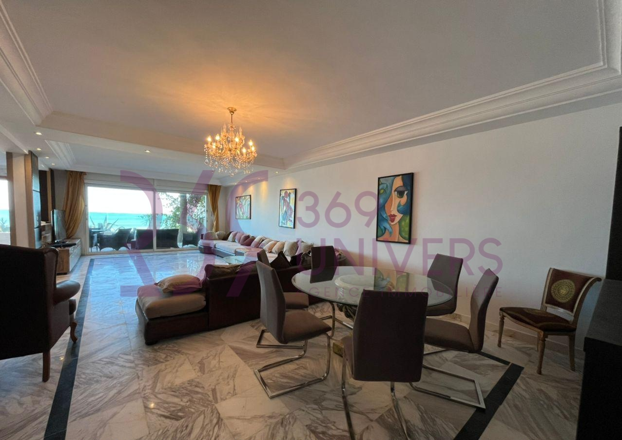 La Marsa Marsa Safsaf Location Appart. 3 pices Rdc s3 avec terrasse a la marsa ref ra022