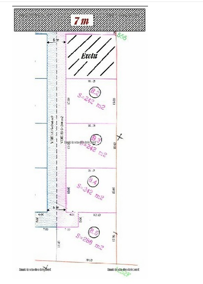 Bou Mhel El Bassatine Cite Bou Mhel Terrain Terrain nu 4 lots de terrains  bou mhel el bassatine