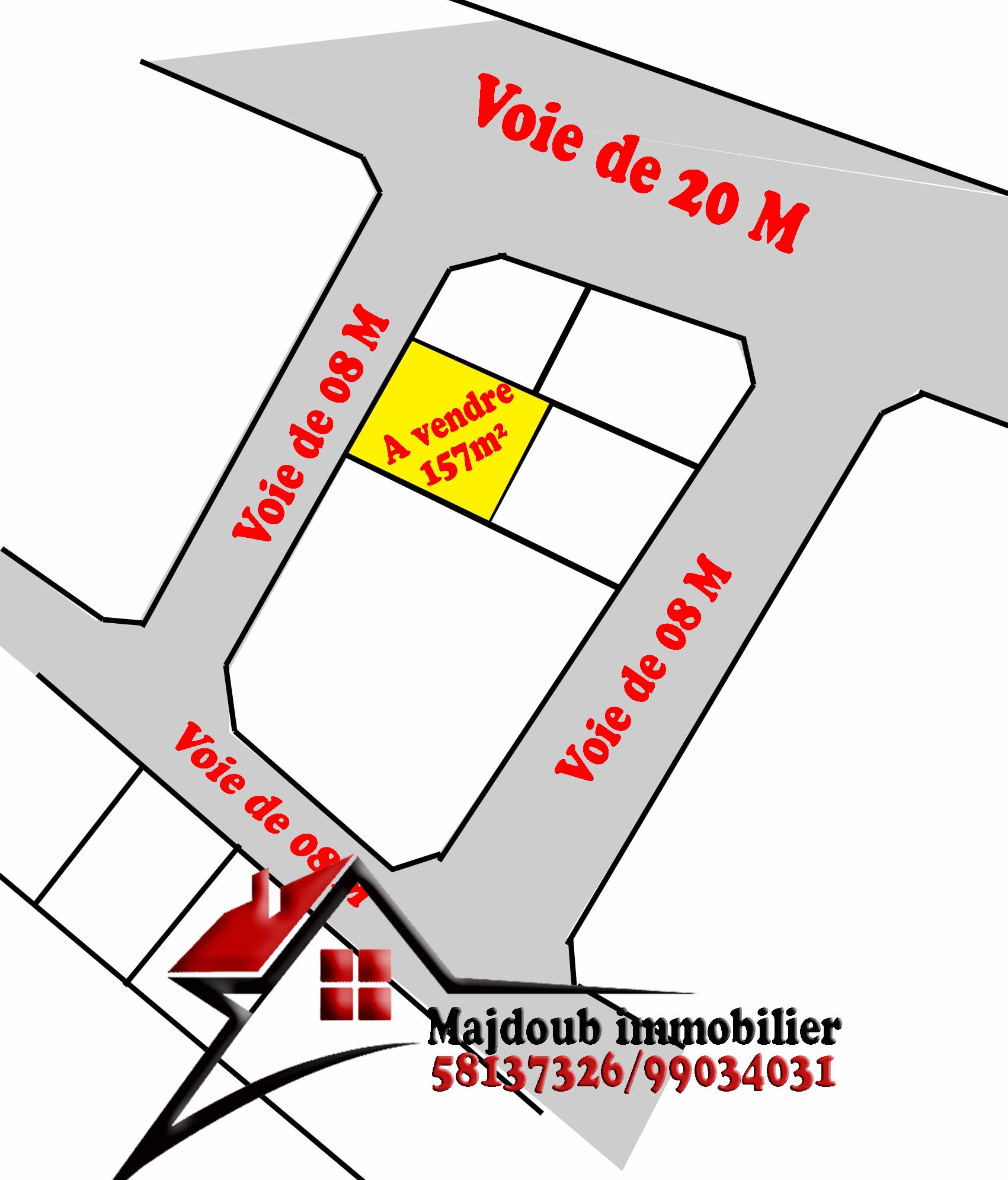 Sousse Riadh Zaouiet Sousse Terrain Terrain nu Terrain constructible zaouiet sousse