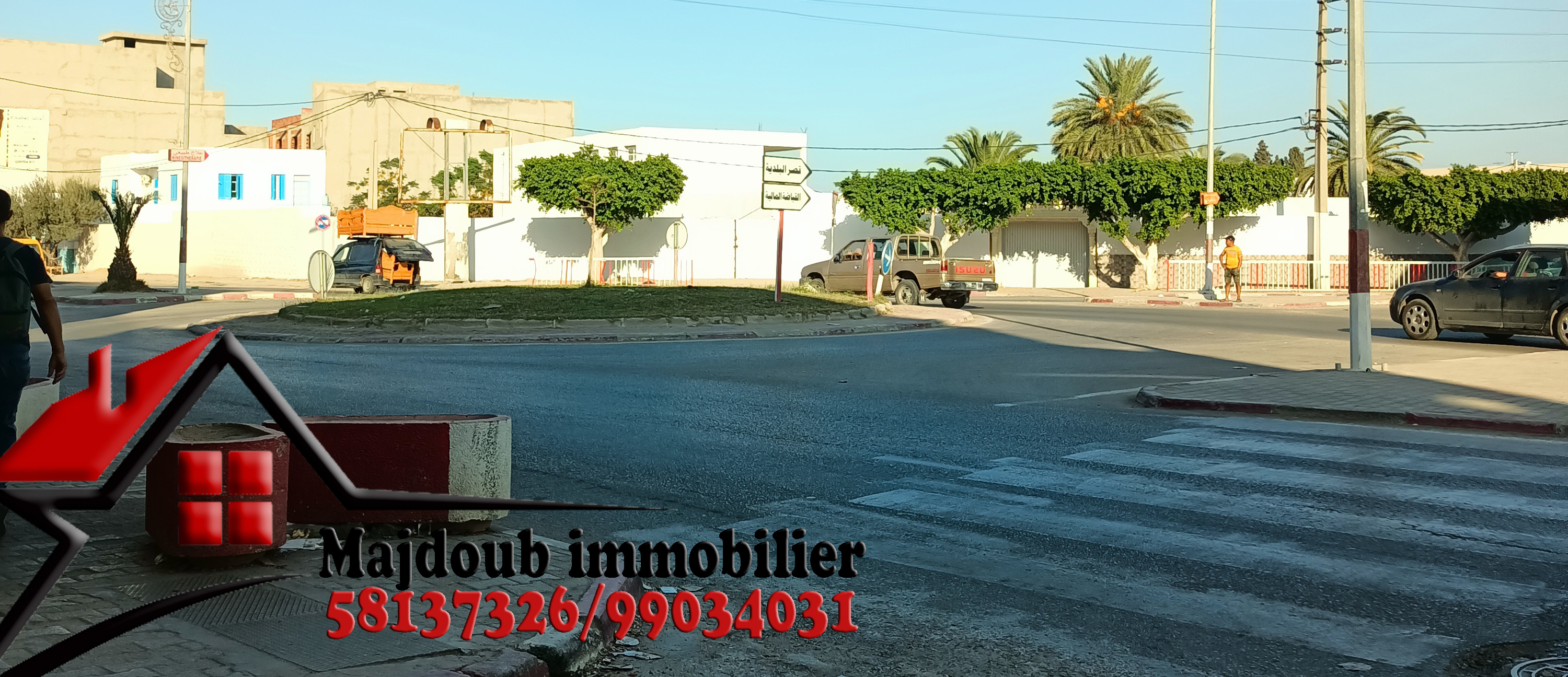 Sousse Riadh Zaouiet Sousse Terrain Terrain nu Terrain constructible zaouiet sousse bir 7louw