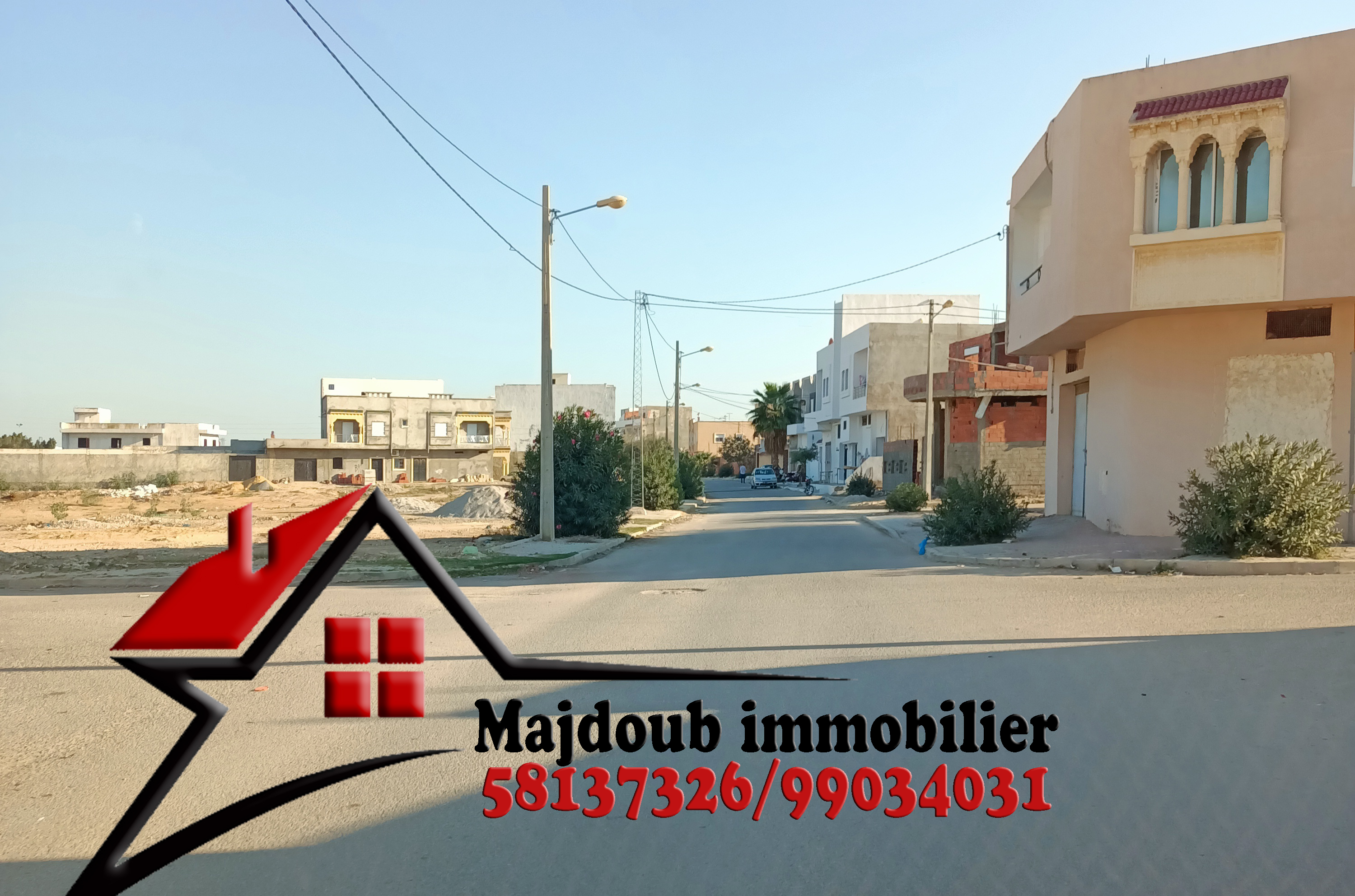 Sousse Riadh Zaouiet Sousse Terrain Terrain nu Terrain constructible zaouiet sousse bir 7louw