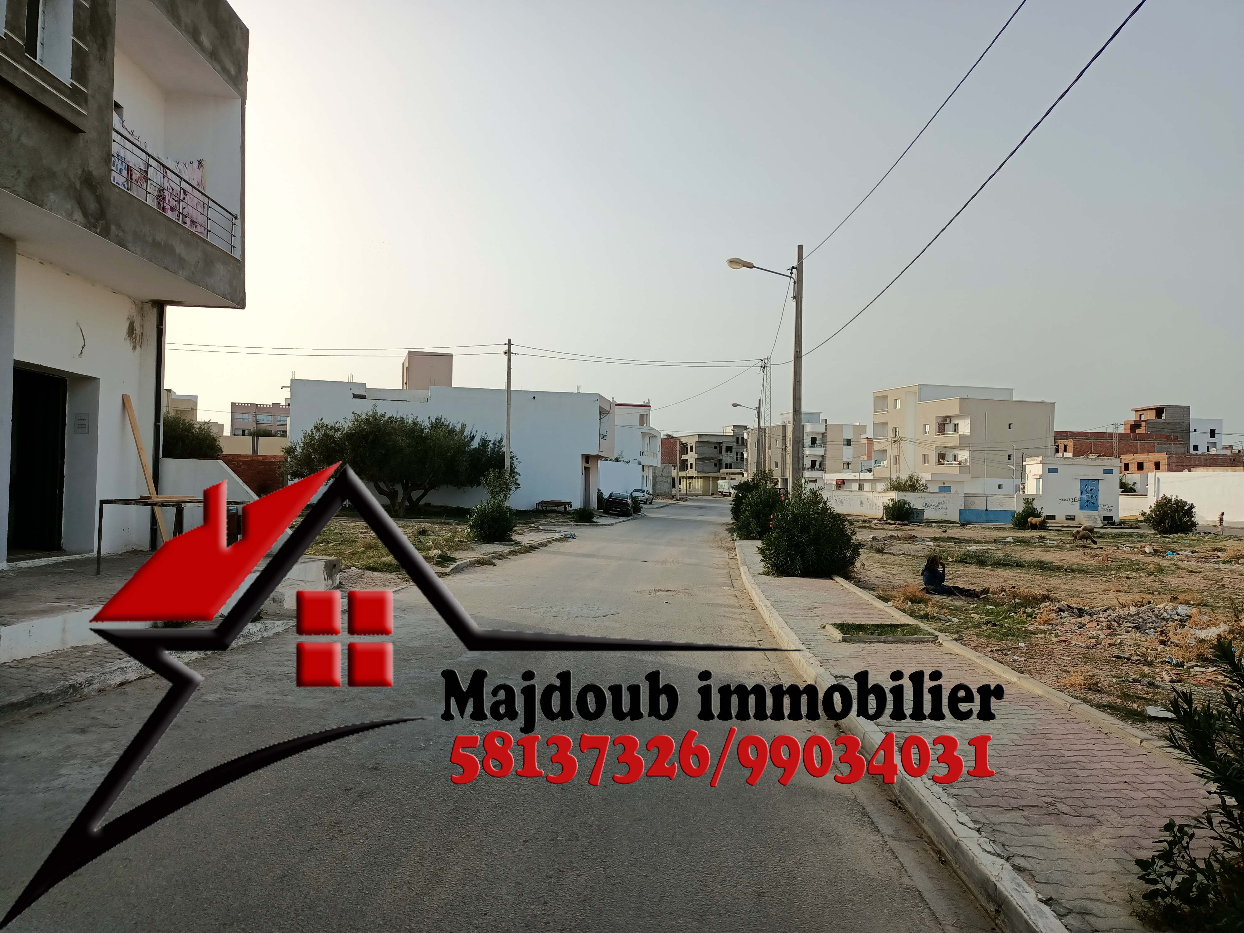 Sousse Riadh Zaouiet Sousse Terrain Terrain nu Terrain constructible zaouiet sousse bir 7louw