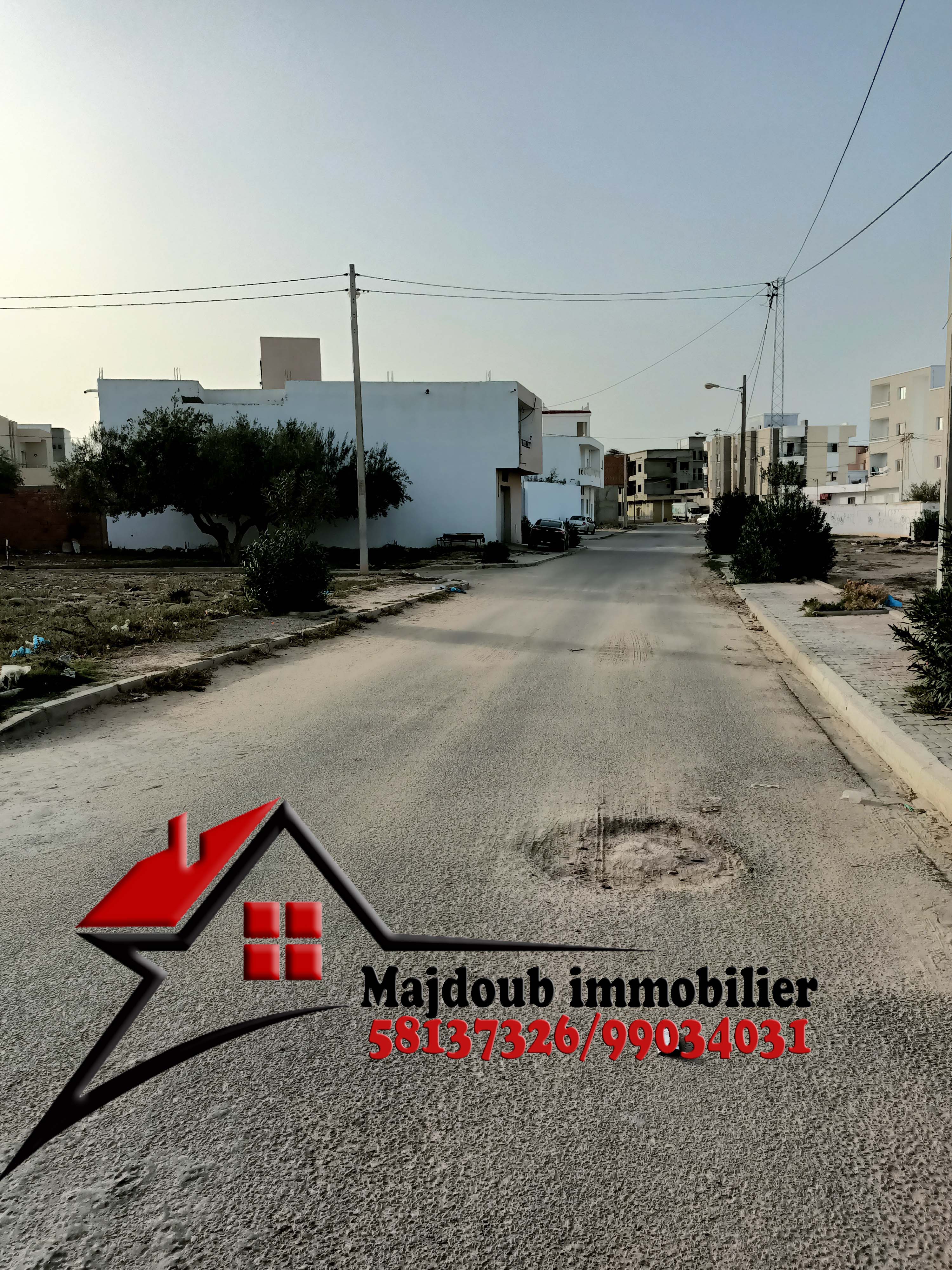 Sousse Riadh Zaouiet Sousse Terrain Terrain nu Terrain constructible zaouiet sousse bir 7louw