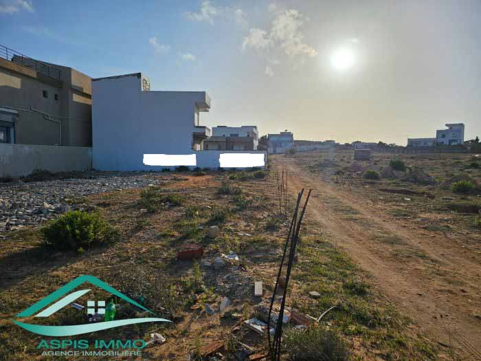 El Haouaria Charaf Vente Surfaces Terrain d habitation 462 m2  plage chraf hawaria