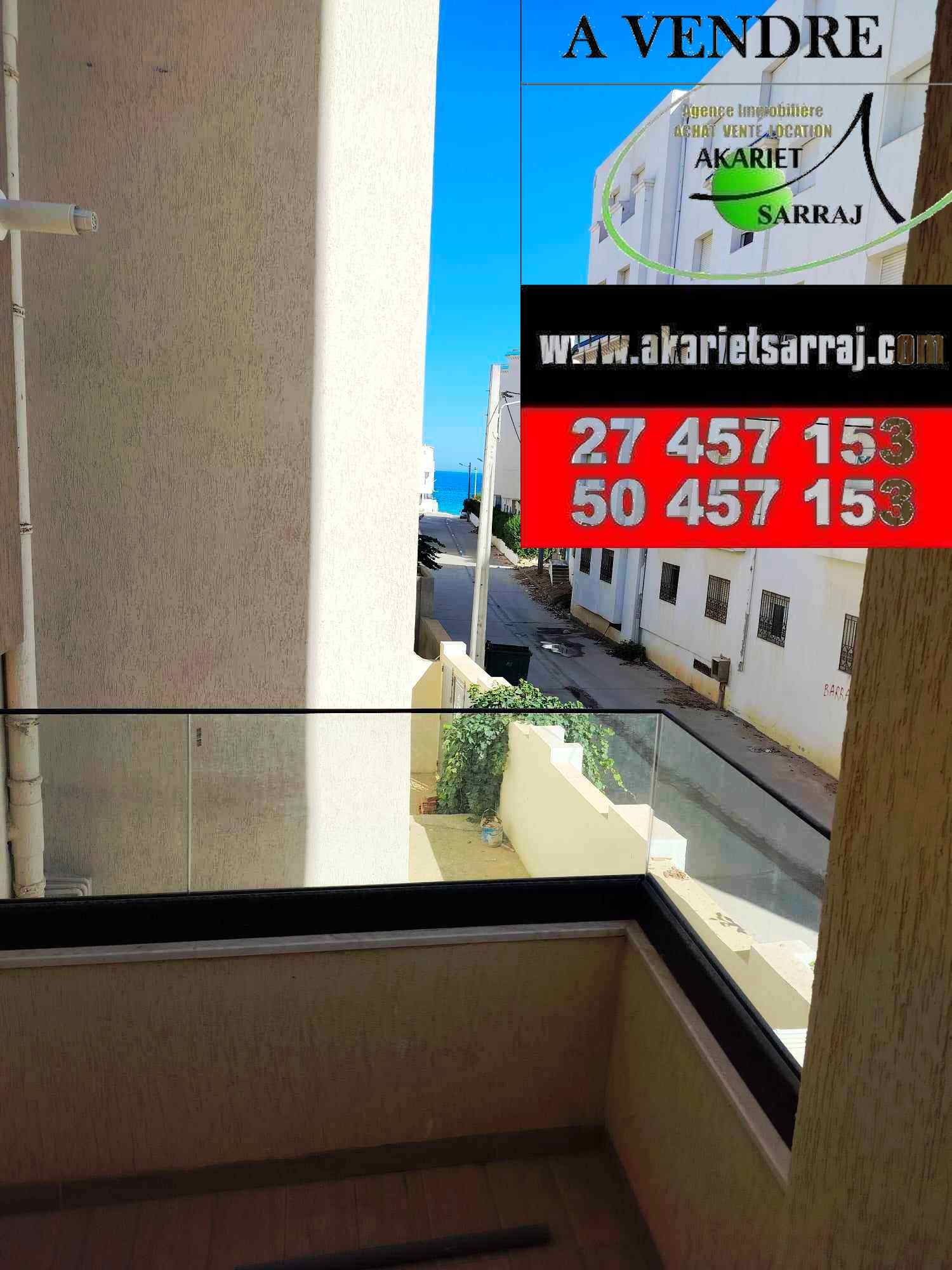 Akouda Chatt Meriem Vente Appart. 3 pices Appartements s2 neuf et jamais habit chatt mariem