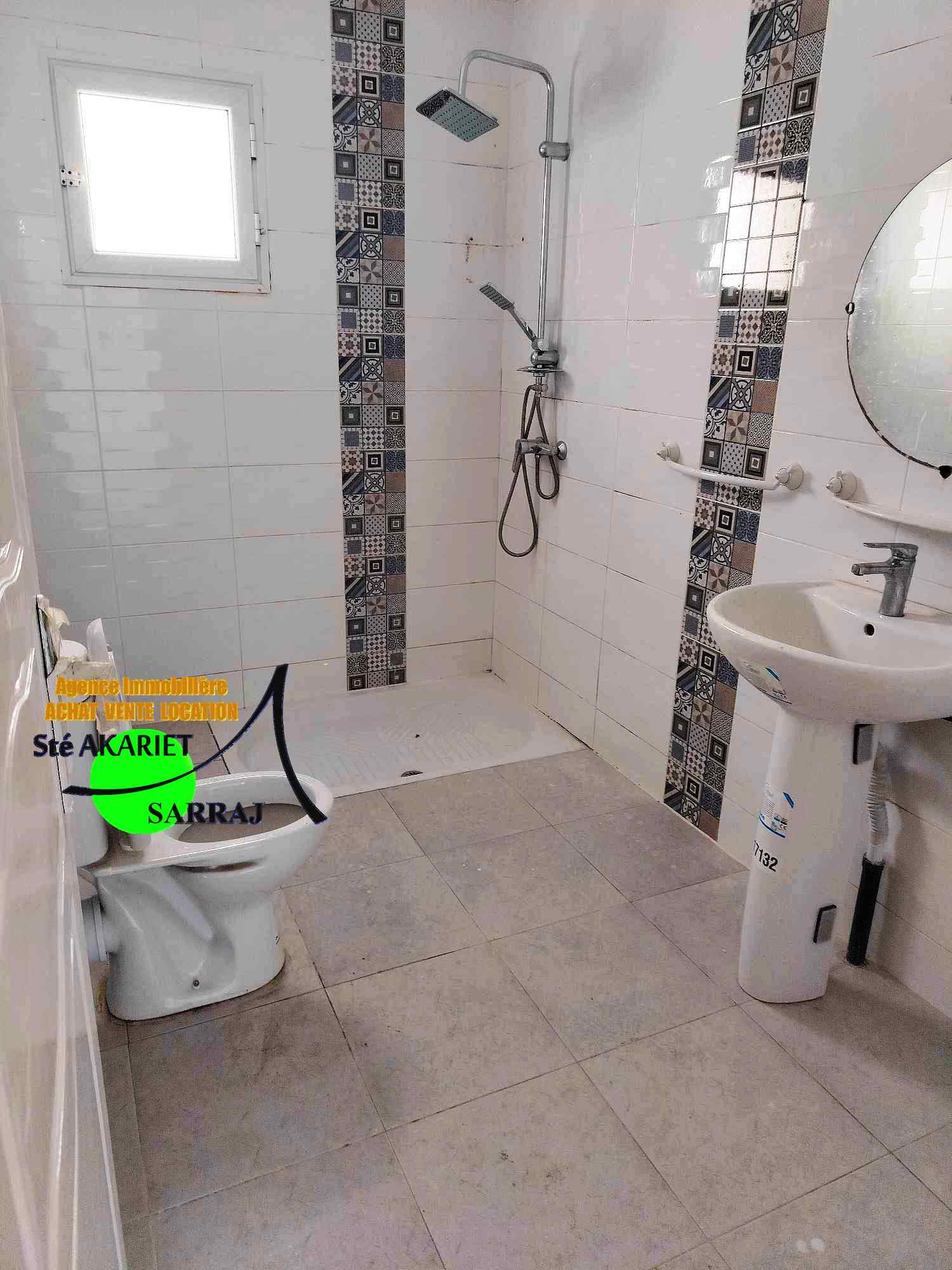 Sousse Ville Cite Jaouhara Vente Appart. 3 pices Appartement s2 neuf et jamais habit  bouhsina