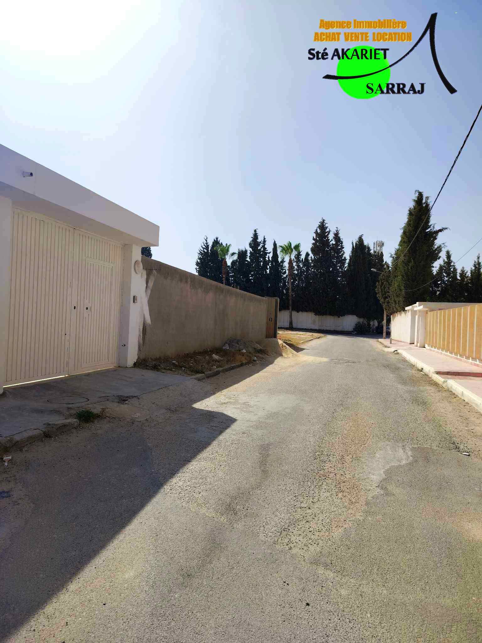 Sousse Jaouhara Khezama Ouest Terrain Terrain nu Terrain approuv 510m zone des villas khzema ouest