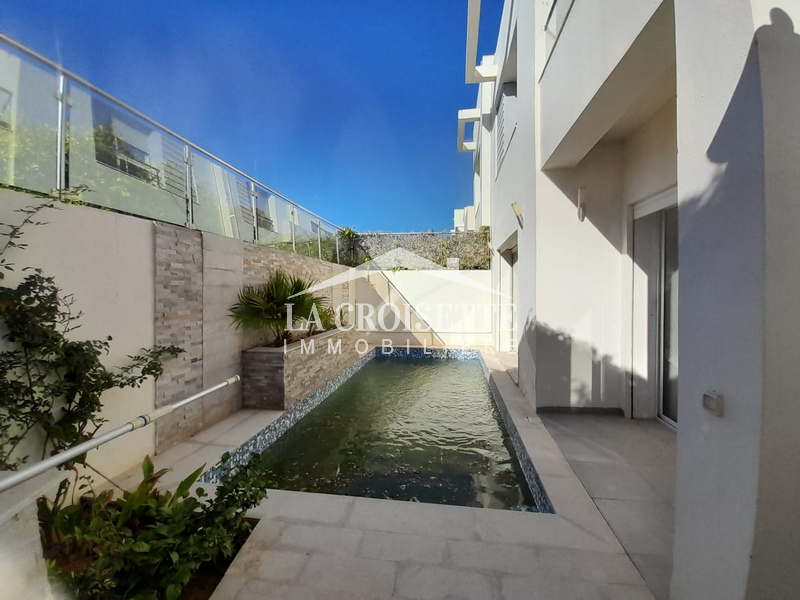 La Soukra Chotrana 1 Location Duplex Duplex s4 avec piscine  la soukra mdl0579