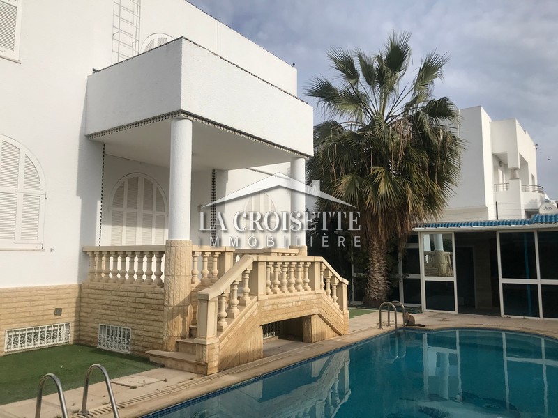 La Marsa Cite El Moez Location Maisons Villa s4 avec piscine  la marsa mvl0548