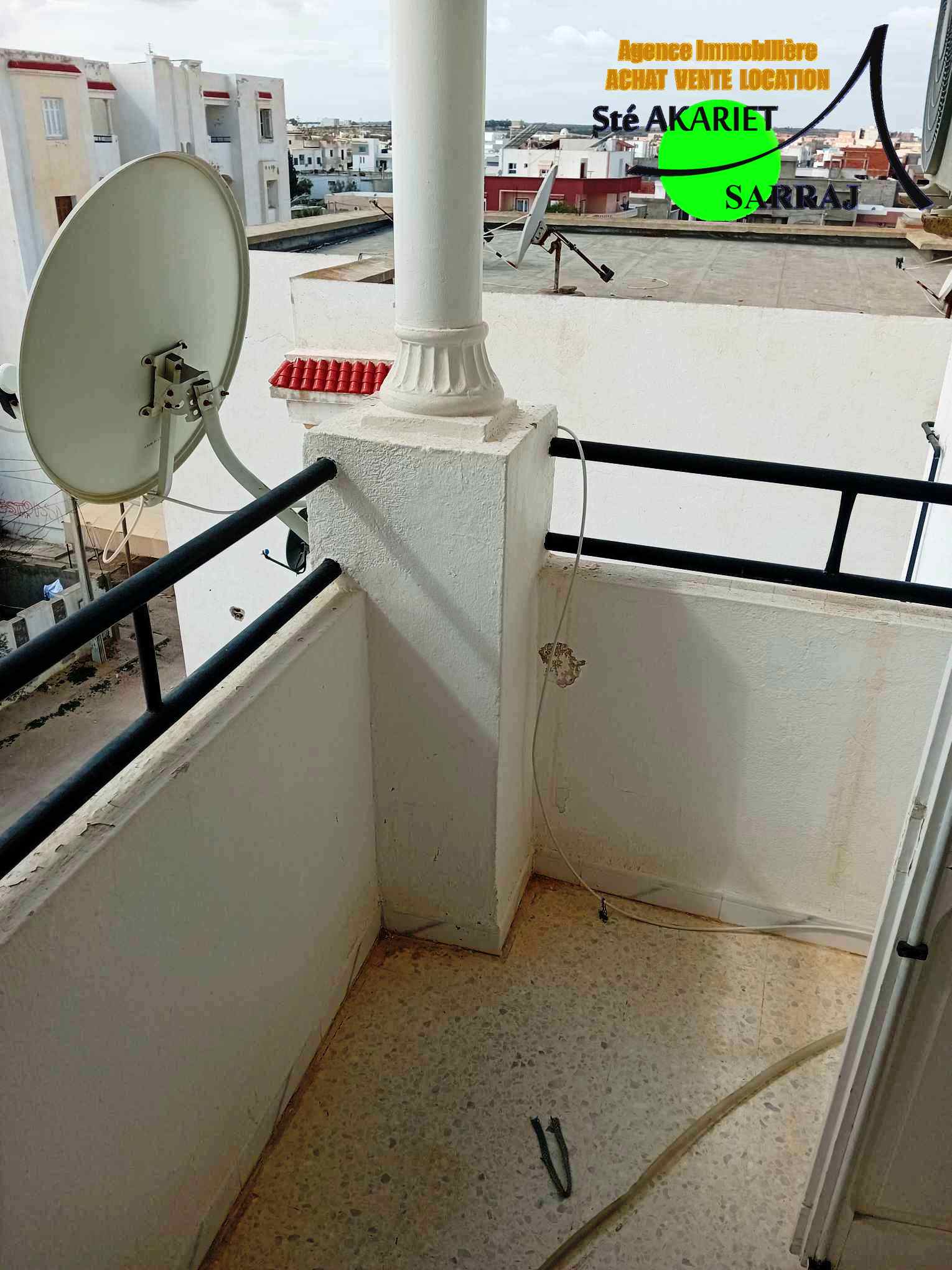 Sousse Jaouhara Sahloul Vente Appart. 3 pices Opportunit appartement s2  5minutes sahloul