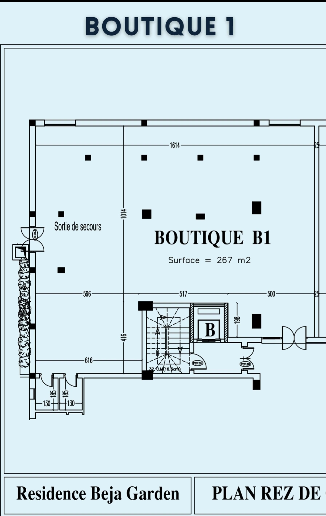 Beja Nord Beja Bureaux & Commerces Surfaces Locaux commerciaux neufs  billerej