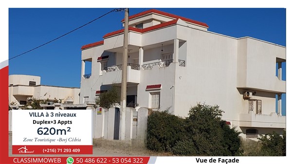 Soliman Soliman Vente Duplex Duplex et 3 appart couvrant 620 m2 pour 650 md