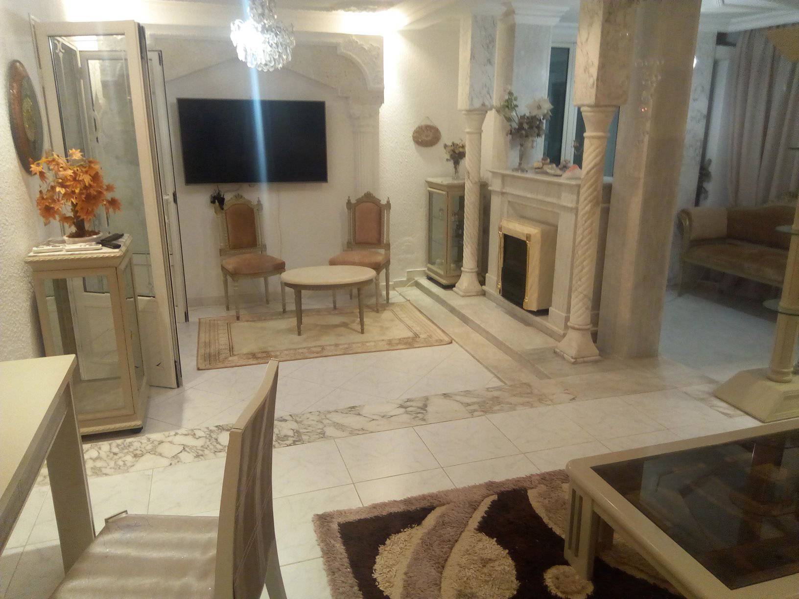 La Marsa Marsa Safsaf Location Appart. 4 pices Appartement luxe meuble s3 marsa ville