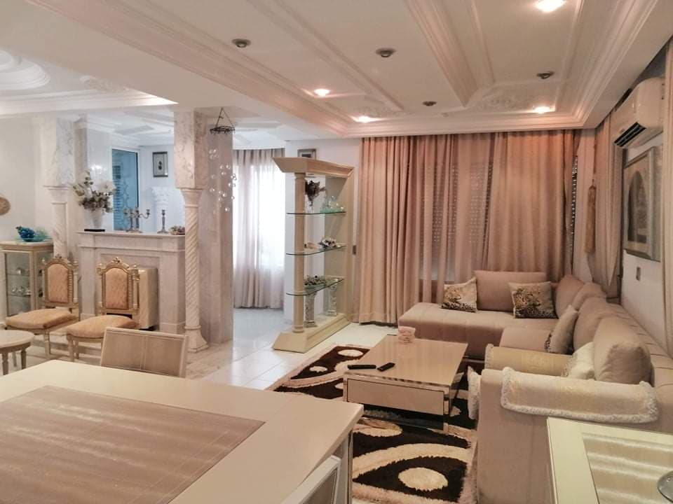 La Marsa Marsa Safsaf Location Appart. 4 pices Appartement luxe meuble s3 marsa ville