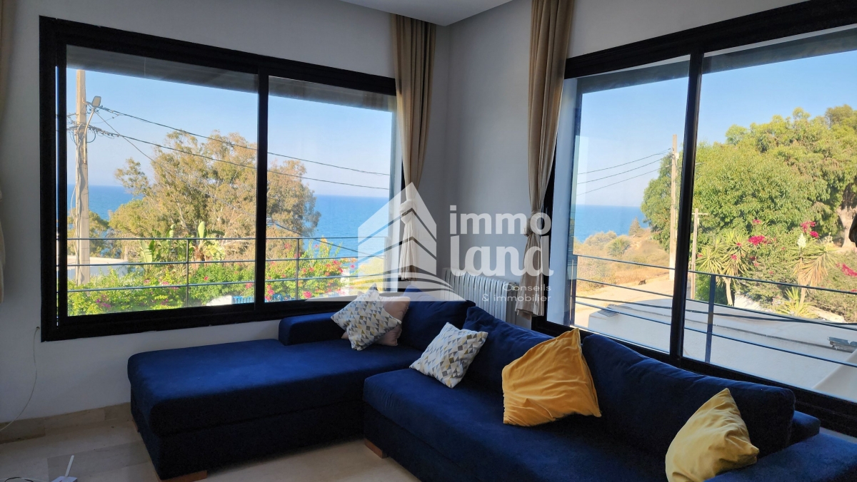 La Marsa Cite El Ahmadi Location Duplex Duplex s3 meubl vue mer  la marsa