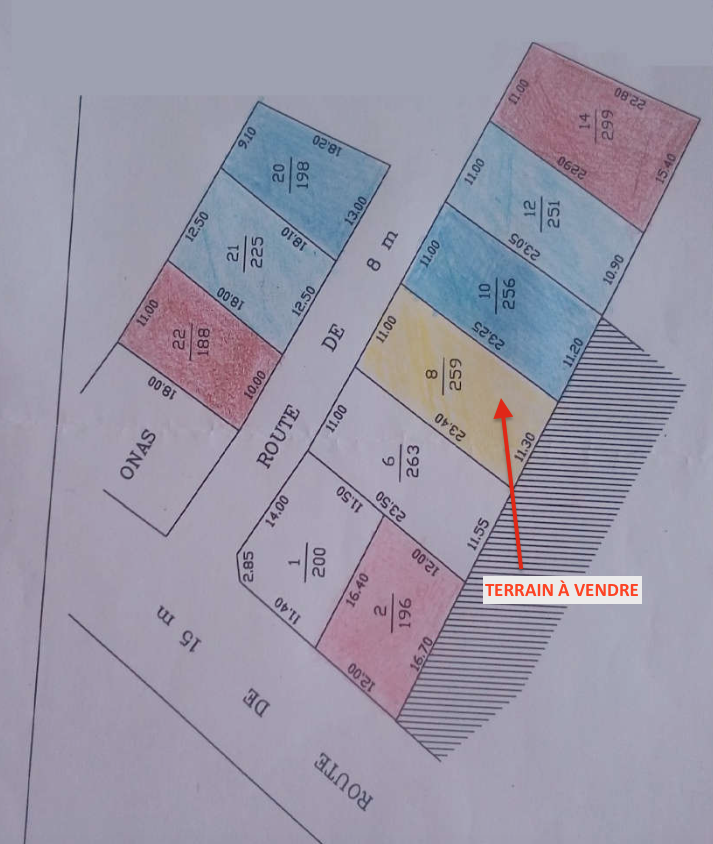 Moknine Moknine Terrain Terrain nu Lot de terrain constructible  sidi mamoun