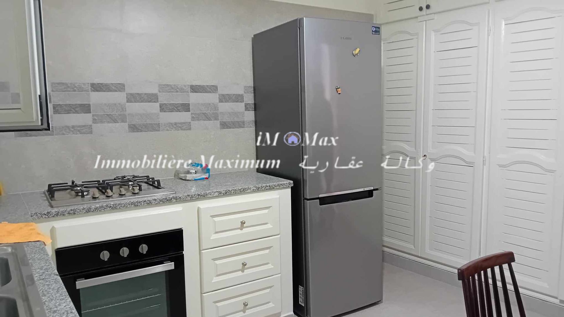 La Marsa Cite El Khalil Location Appart. 5 pices+ Etage meubl  la marsa el khalil