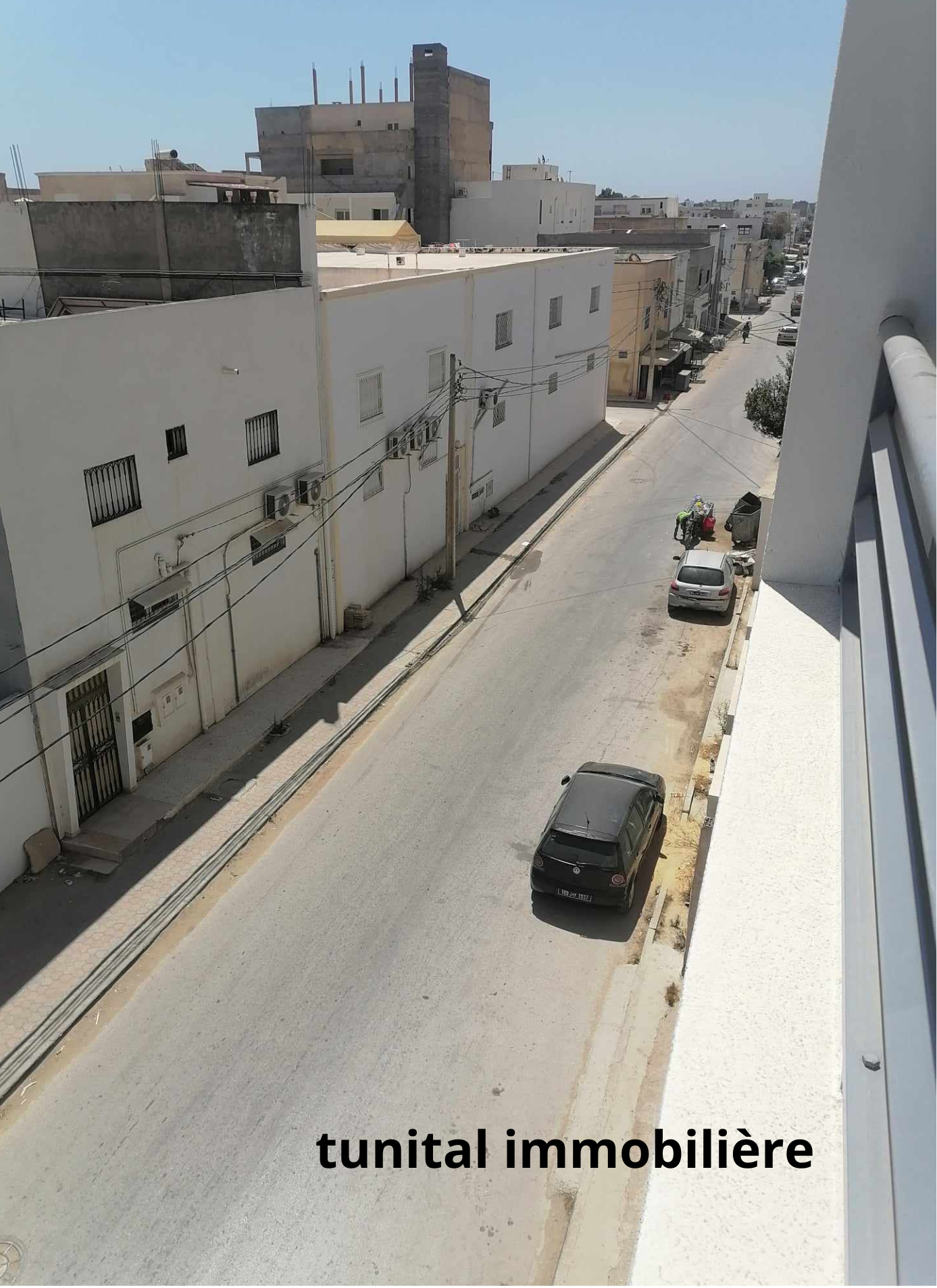 La Marsa Cite El Moustakbel (Sidi Daoud) Location Appart. 2 pices 6 appartements vide haute standing neuf la marsa