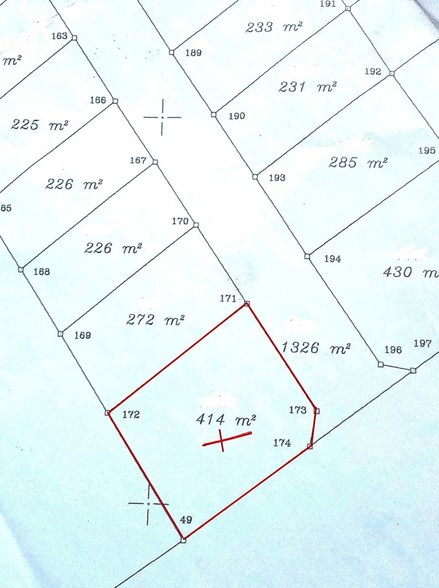 Hergla Hergla Terrain Terrain agricole Terrain 414m zone des villas  hergla