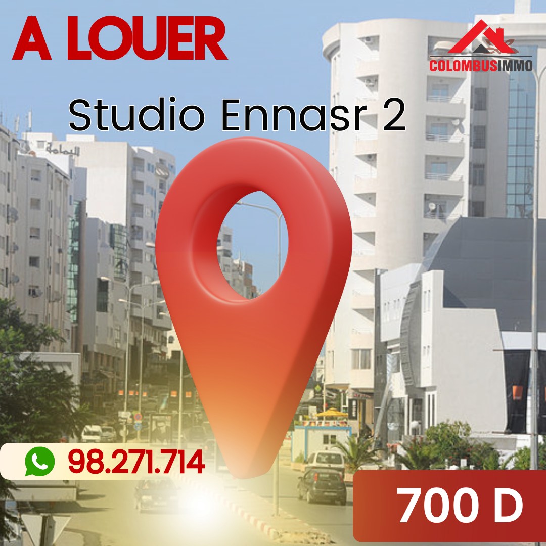 Mnihla Cite Ennasr Location Appart. 2 pices Studio  ennaser2