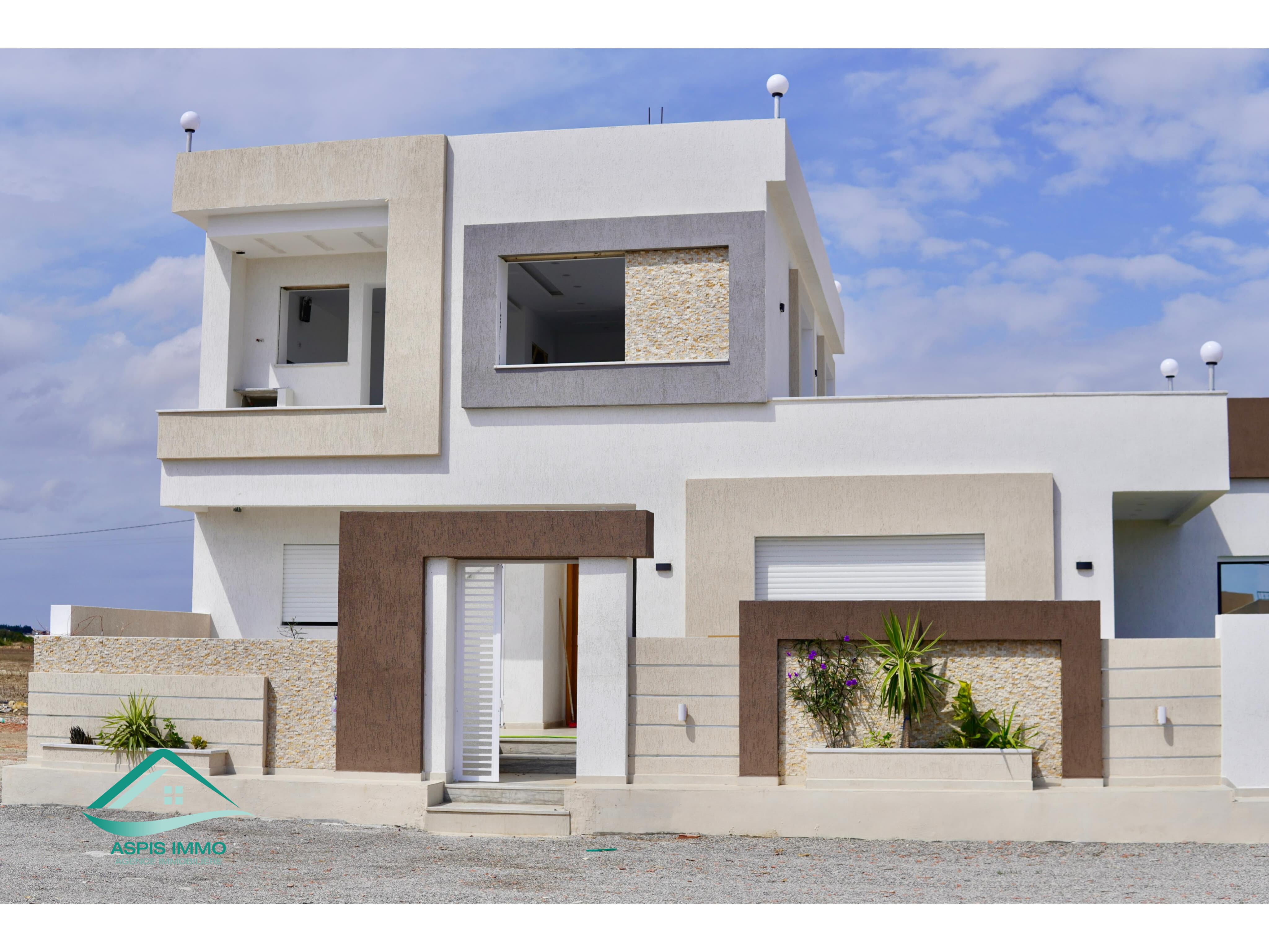 Kelibia Kerkouane Vente Maisons Villa haut standing 240 m2  kerkouene