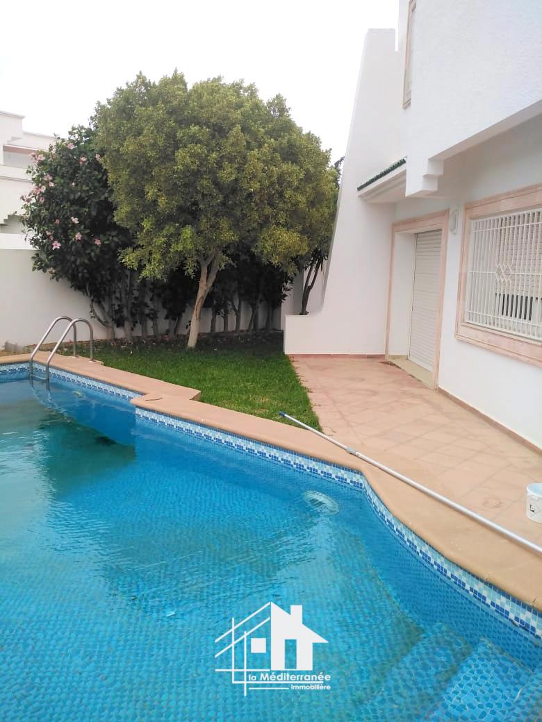 Hammamet Hammamet Vente Appart. 5 pices+ Villa s6 avec piscine  hammamet sud