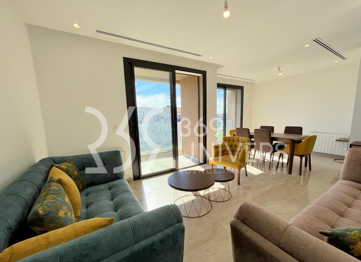 La Marsa Sidi Daoud Location Appart. 3 pices Appartement meubl avec terrasse  la marsa