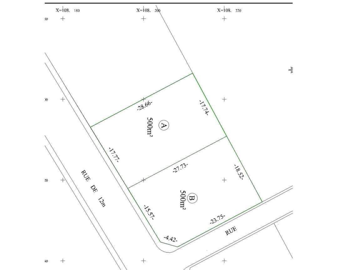 Raoued Cite Des Juges Terrain Terrain nu Terrain de 500m idal pour un investissement