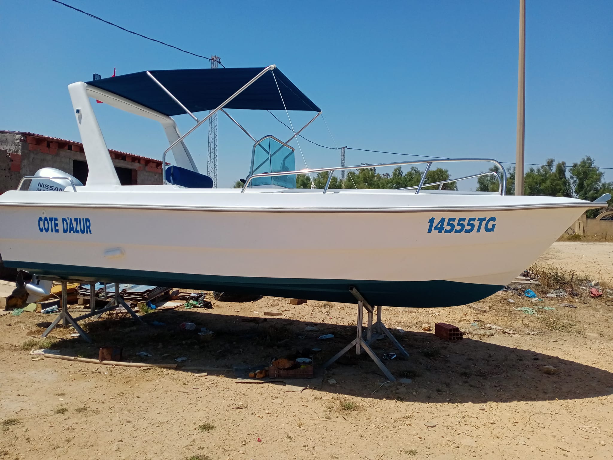 La Soukra Dar Fadhal Bateaux  moteurs Vedette Bateaux de plaisance 7 places