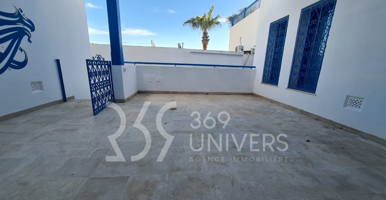 Carthage Sidi Bousaid Location Duplex Duplex avec vue sur mer  sidi bousaid ref rd049