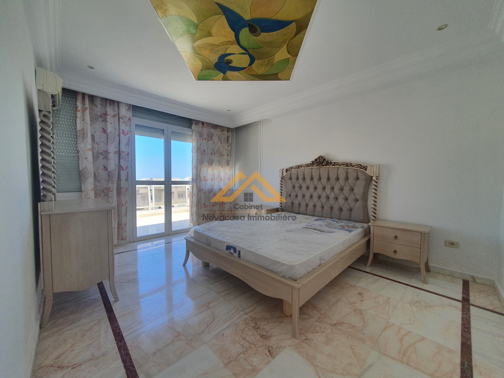 Hammam Sousse Cite De La Plage 1 Location Appart. 4 pices Appartement s3 meubl vue de mer