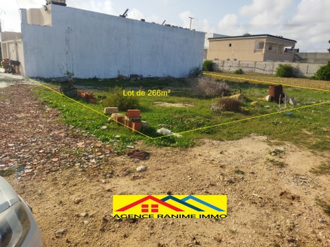 Kelibia Kelibia Terrain Terrain nu Lot de terrain constructible de 266m2 a kelibia