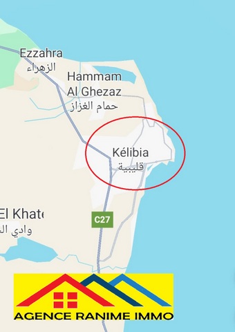 Kelibia Kelibia Terrain Terrain nu Lot de terrain constructible de 266m2 a kelibia