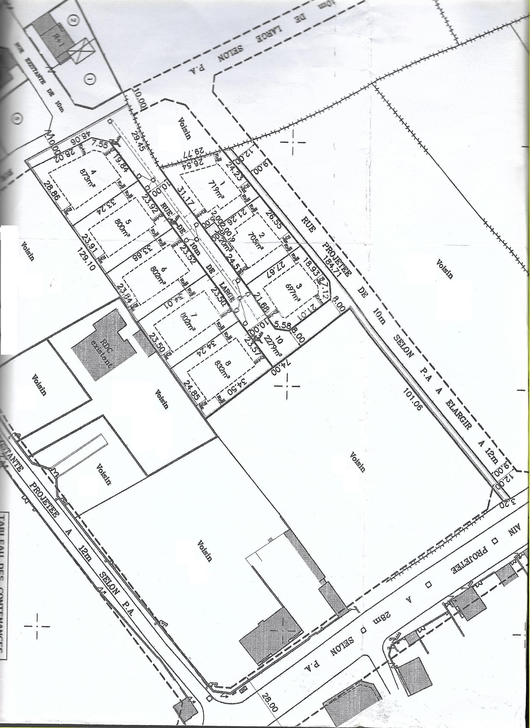 Sfax Sud El Ain Terrain Terrain nu Lotissement approuve