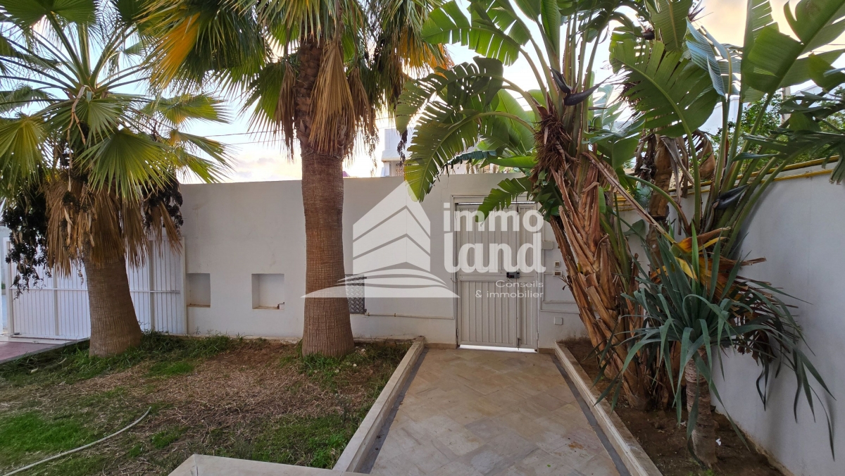 La Marsa Cite Erriadh Location Appart. 3 pices Appartement s2 avec jardin  la marsa