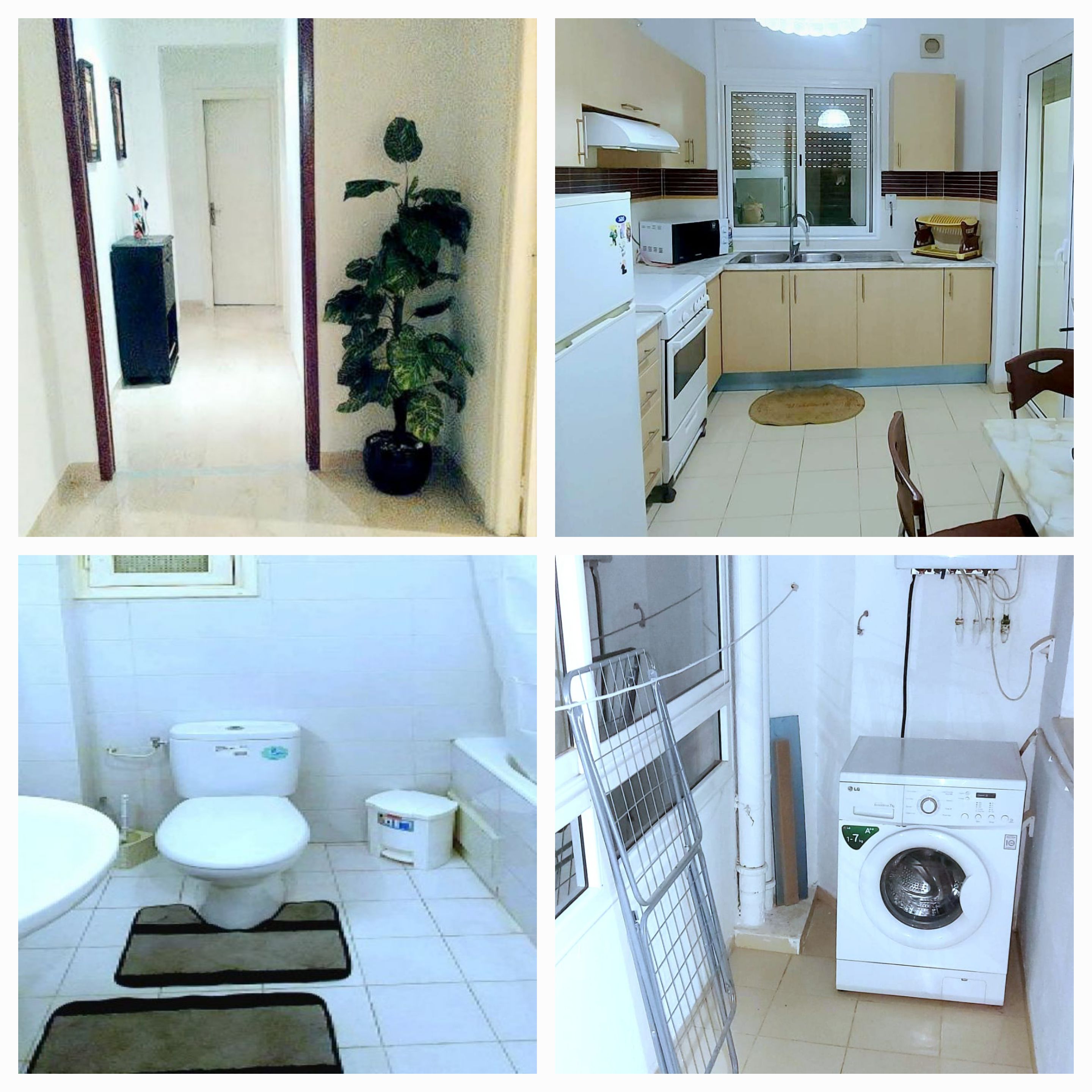 La Marsa El Aouina Location Appart. 2 pices Particulier l apt s2 meubl pr tranger