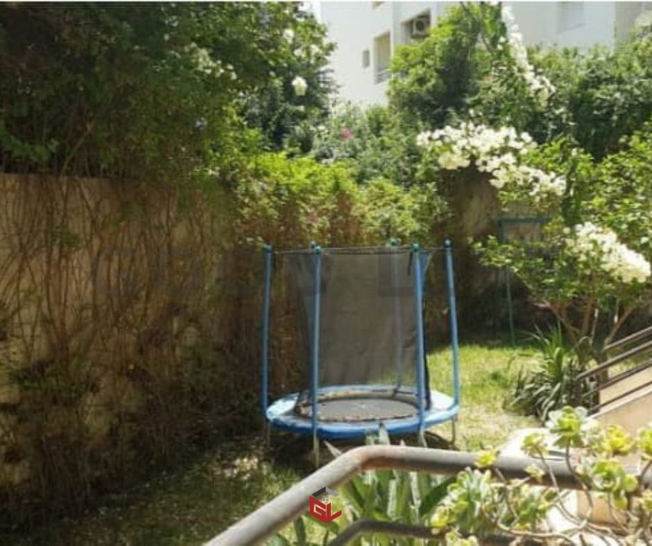 La Marsa Sidi Daoud Location Appart. 3 pices S2 meubl avec jardin  sidi daoud