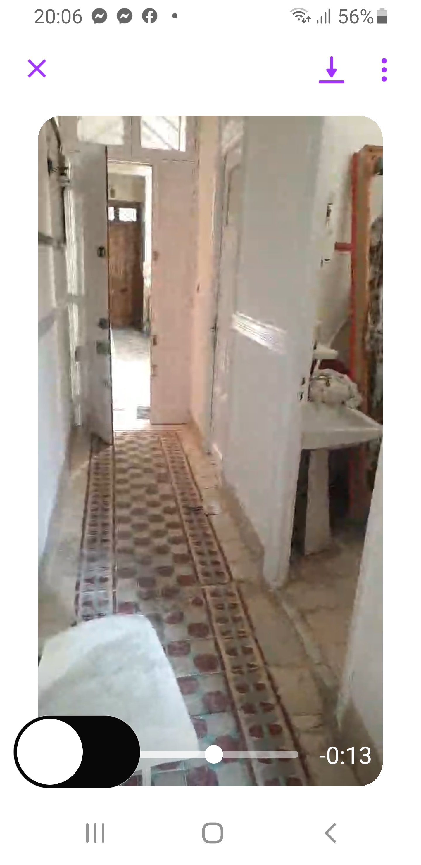 Bab Bhar Taieb El M'Hiri Vente Appart. 3 pices Appartement a usage habitation ou bureau